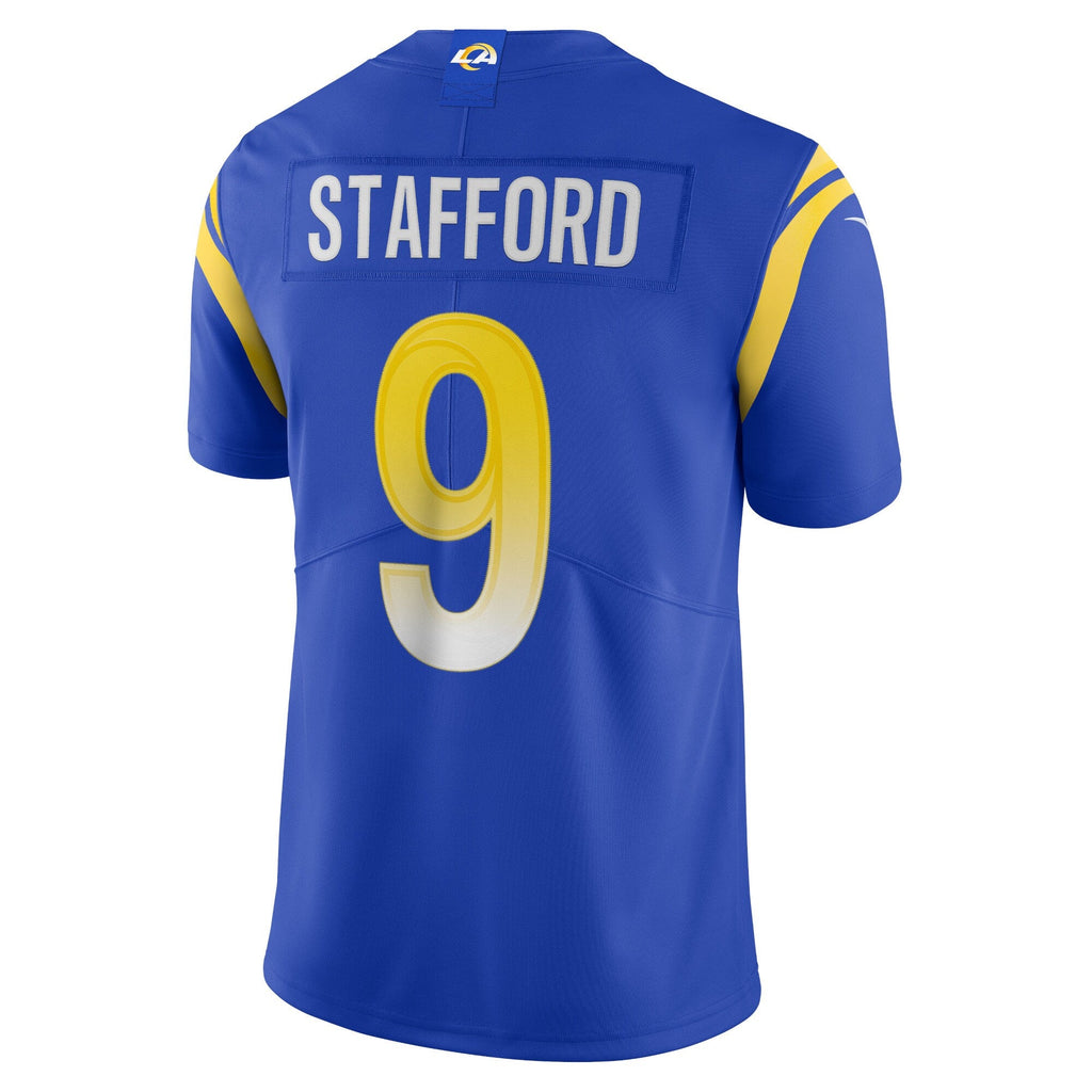 Los Angeles Rams Matthew Stafford Royal Vapor Limited Jersey product image 4, provided for visual reference and product