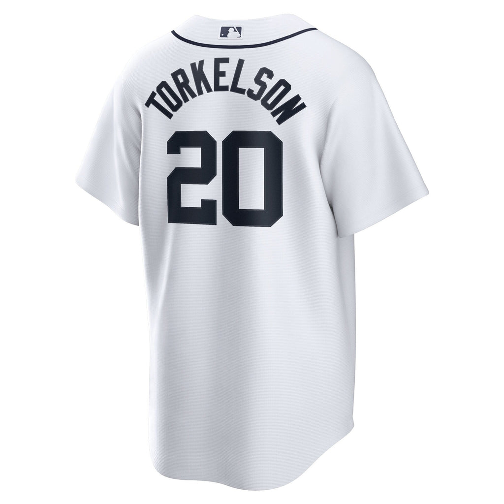 Detroit Tigers Spencer Torkelson White Home Replica Jersey product image 4, provided for visual reference and product detail