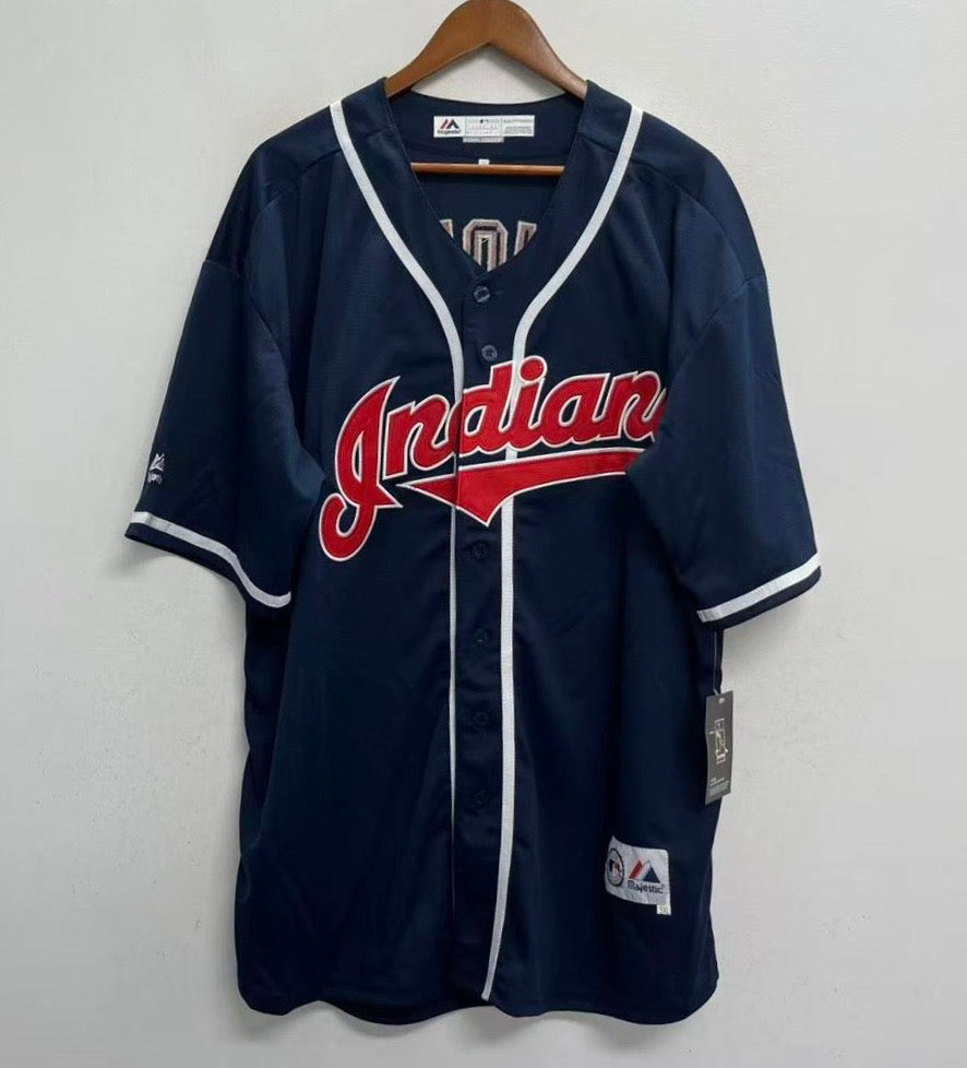 Jim Thome Cleveland Indians Jersey Majestic blue product image 2