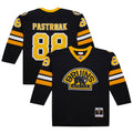 Boston Bruins David Pastrnak Black 2014-15 Power Play Jersey product image 1, provided for visual reference and product