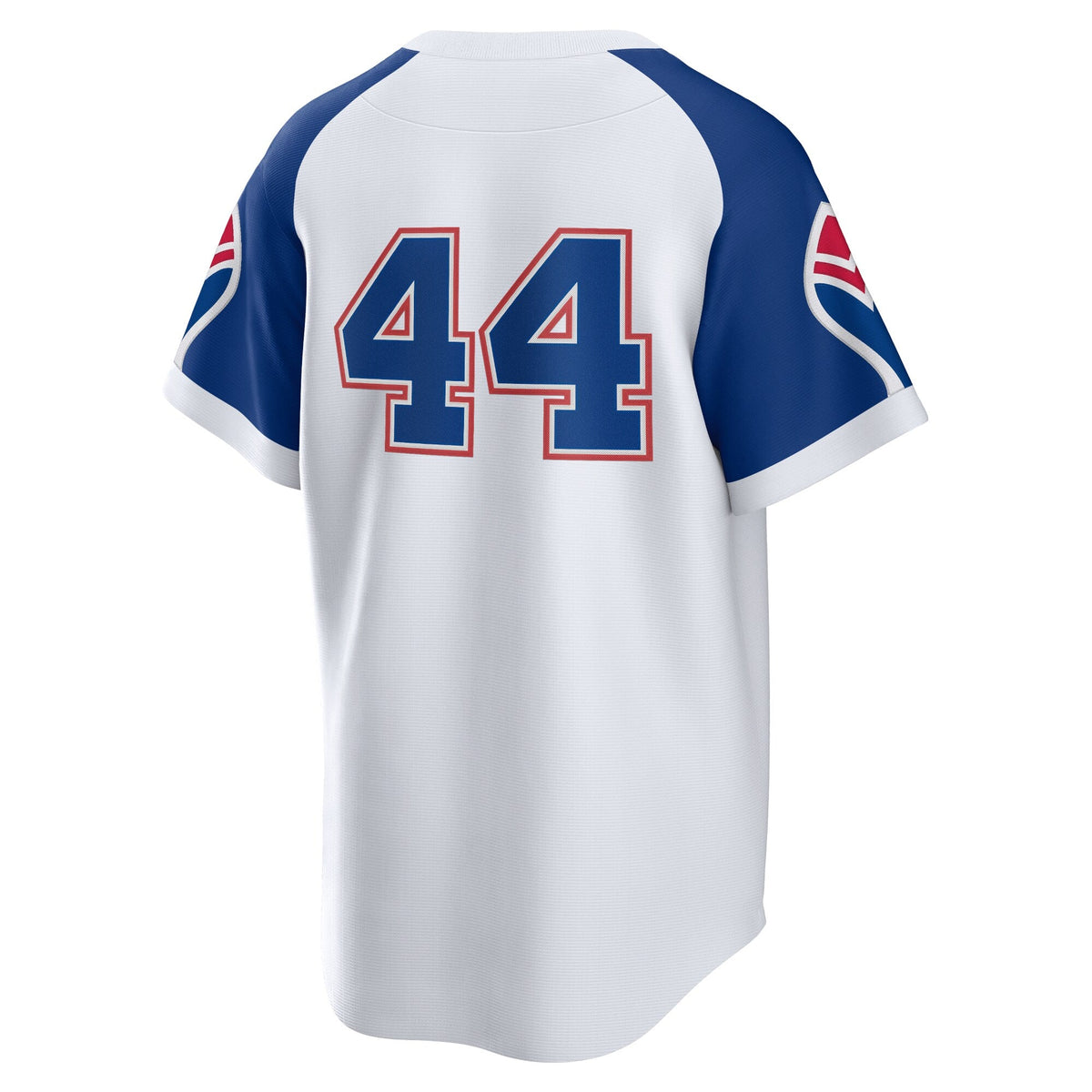Atlanta Braves Hank Aaron White Home Cooperstown Collection Player Jersey product image 4, provided for visual reference and