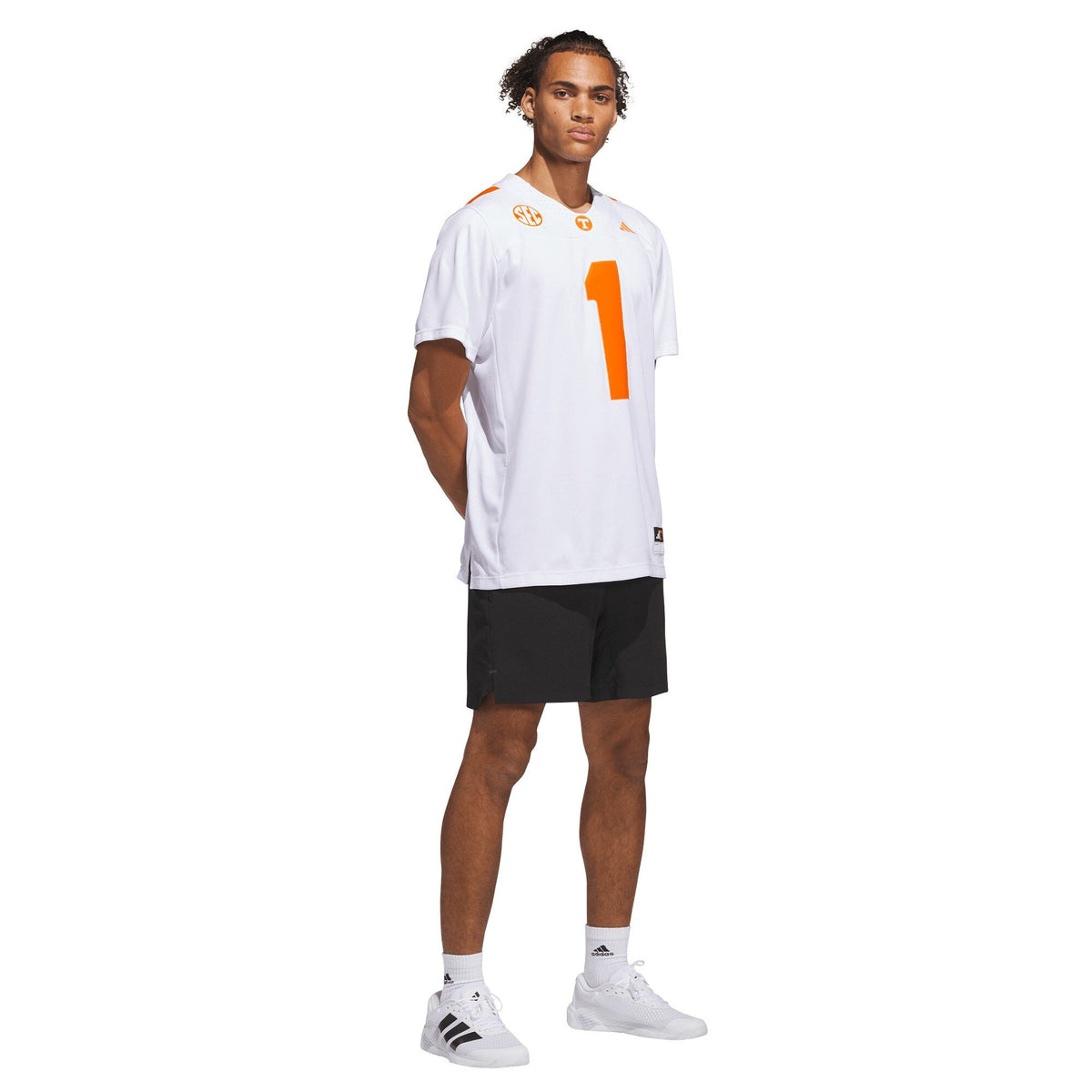 White Tennessee Volunteers Away Premier Jersey product image 4, provided for visual reference and product detail review