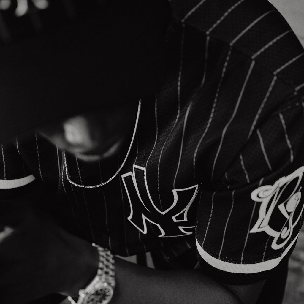 New York Yankees Jay-Z Reasonable Doubt x Black Baseball Jersey product image 12, provided for visual reference and product