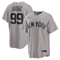 New York Yankees Aaron Judge Gray Road Replica Jersey product image 1, provided for visual reference and product detail