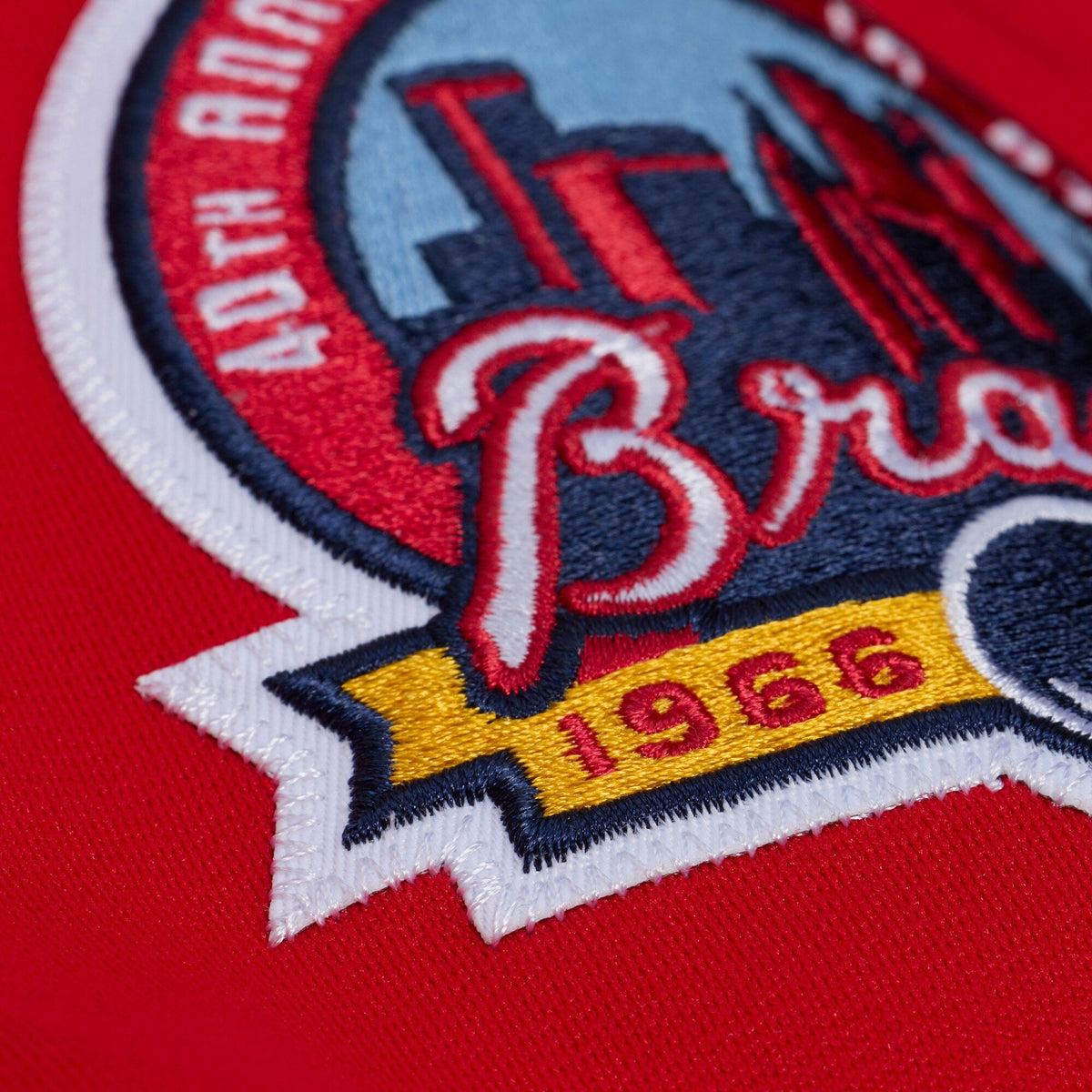 Atlanta Braves Chipper Jones Red 2006 Cooperstown Collection Authentic Jersey product image 9, provided for visual reference