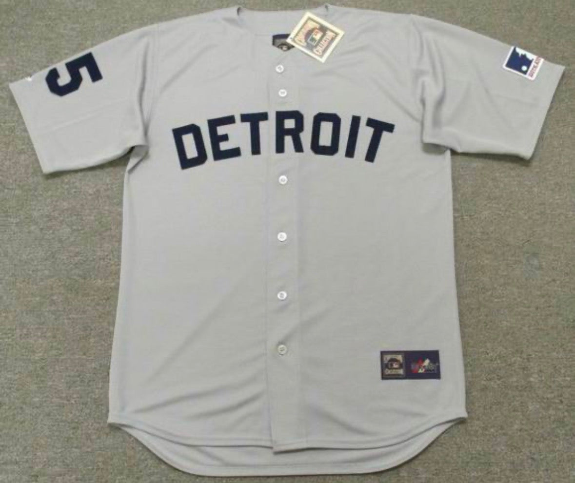Norm Cash Detroit Tigers Official MLB Majestic Jersey product image 2