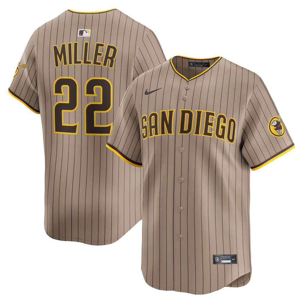 Mason Miller San Diego Padres Official MLB Nike pinstripes product image 1