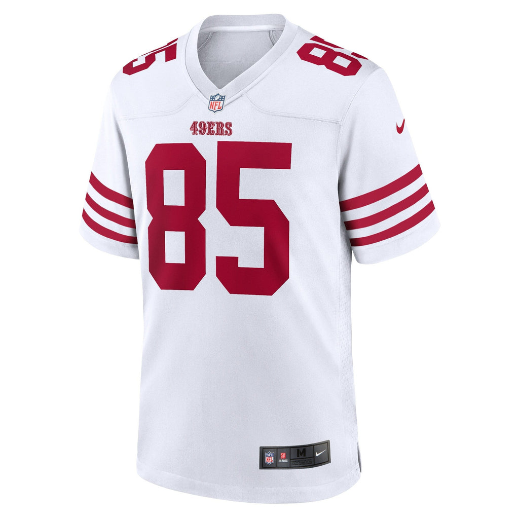 San Francisco 49ers George Kittle White Team Game Jersey product image 3, provided for visual reference and product detail