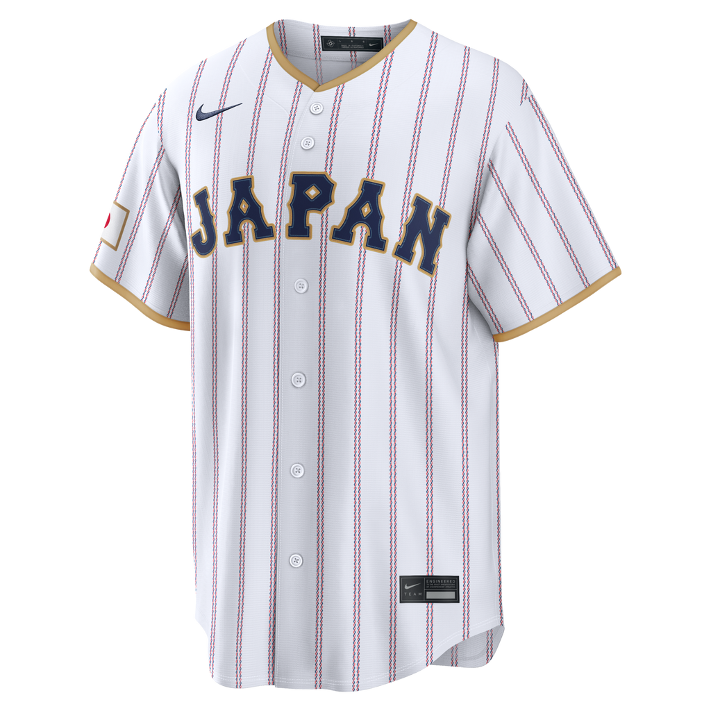 Japan Baseball Shohei Ohtani White 2026 World Baseball Classic Home Stadium Jersey product image 3, provided for visual