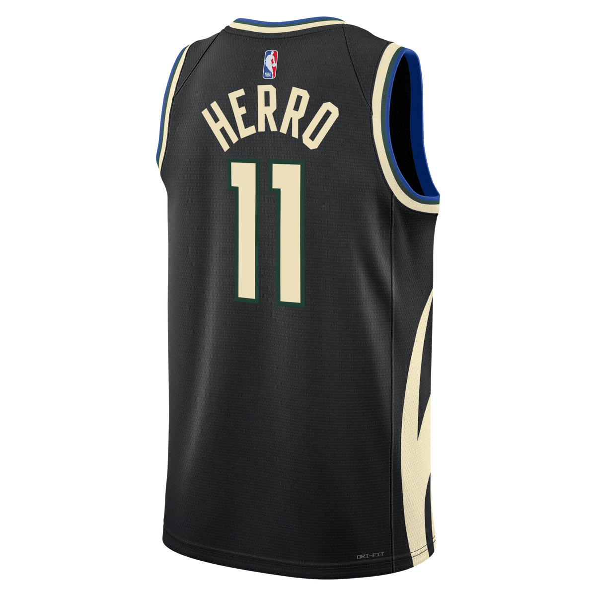 Milwaukee Bucks Statement Edition Swingman Jersey - Hunter Green - Tyler Herro product image 4, provided for visual