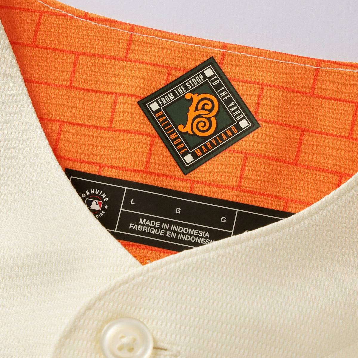 Baltimore Orioles Pete Alonso Cream 2026 City Connect Stadium Jersey product image 5, provided for visual reference and