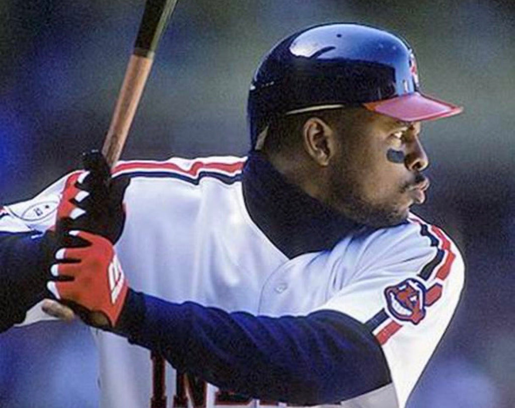 Albert Belle Cleveland Indians Official MLB Majestic 1993 product image 4