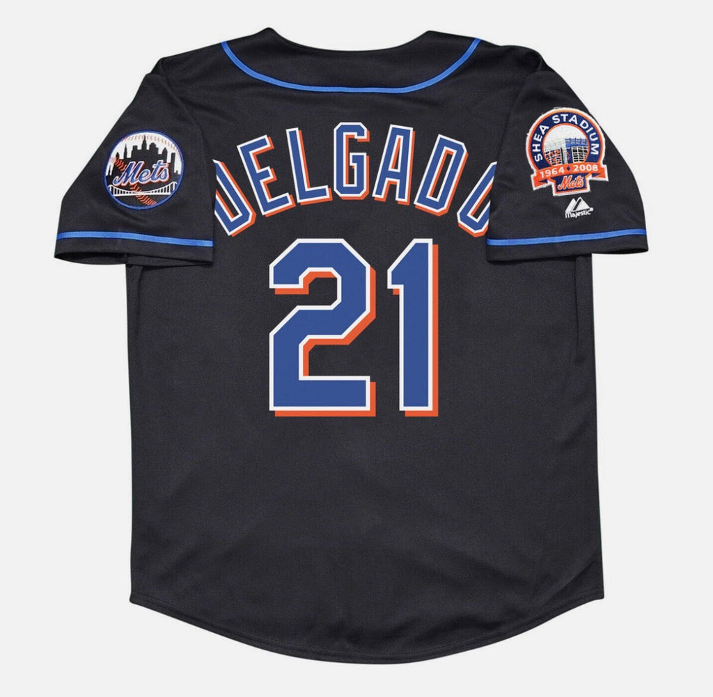Carlos Delgado New York Mets Official MLB Majestic Jersey product image 1
