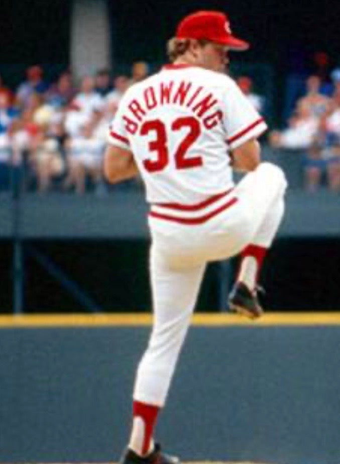 Tom Browning Cincinnati Reds Official MLB Majestic Jersey product image 3