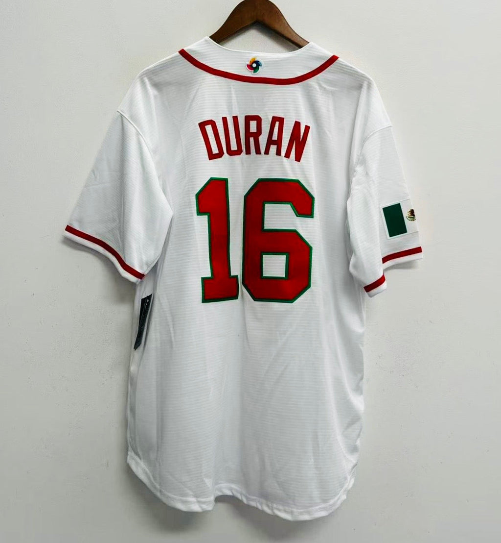 Jarren Duran 2026 Team Mexico Baseball Official Nike Jersey product image 1