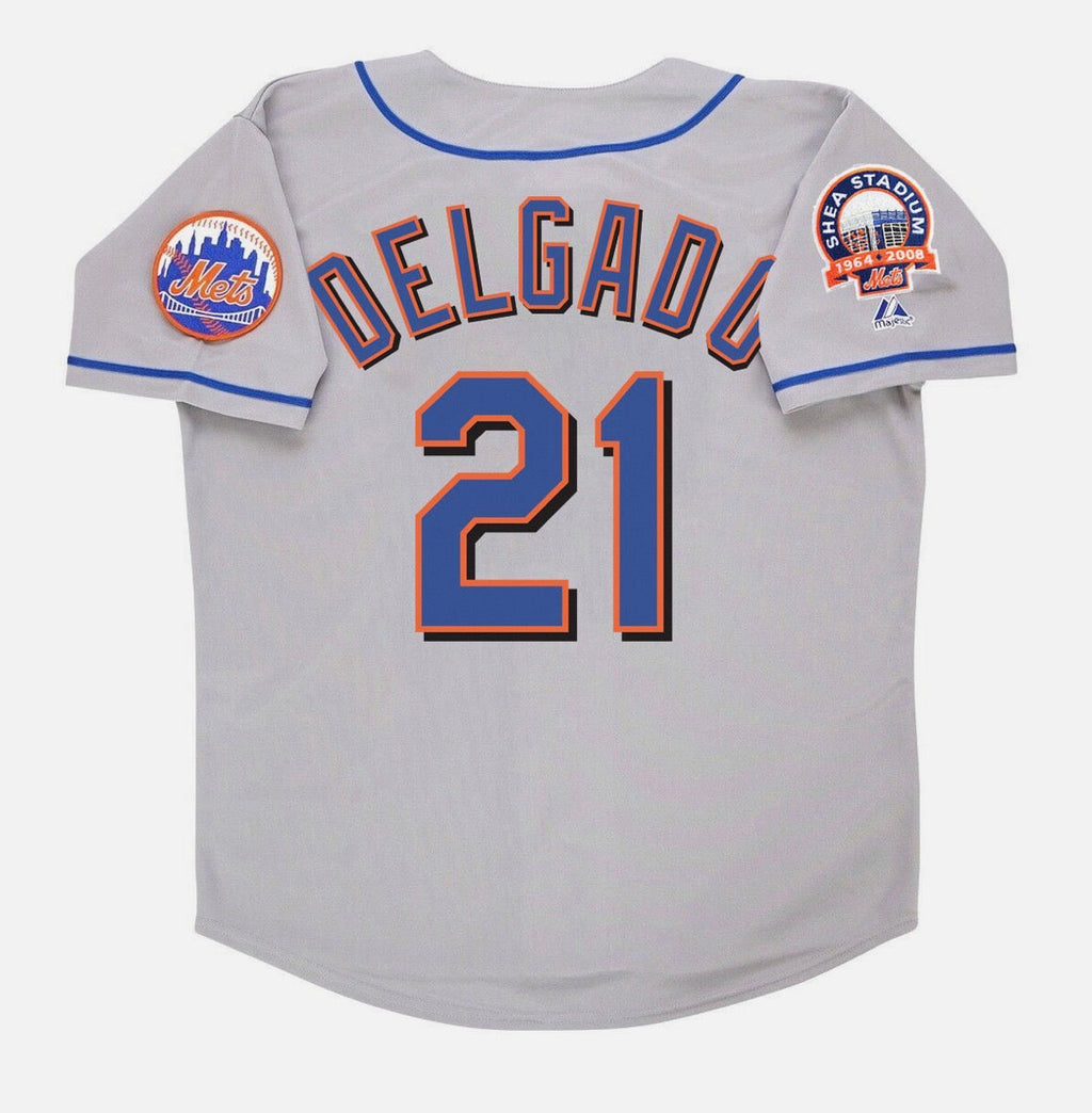 Carlos Delgado New York Mets Official MLB Majestic Jersey product image 1