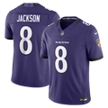 Baltimore Ravens Lamar Jackson Purple Team Vapor F.U.S.E. Stitched Limited Jersey product image 1, provided for visual