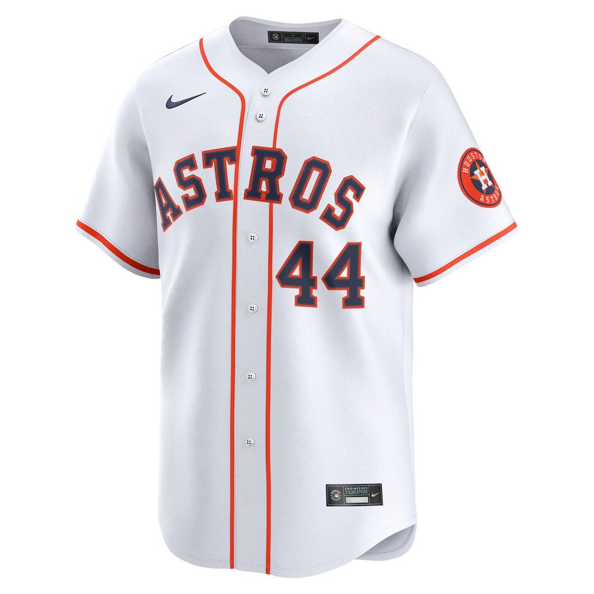 Houston Astros Yordan Alvarez White Home Limited Player Jersey product image 3, provided for visual reference and product