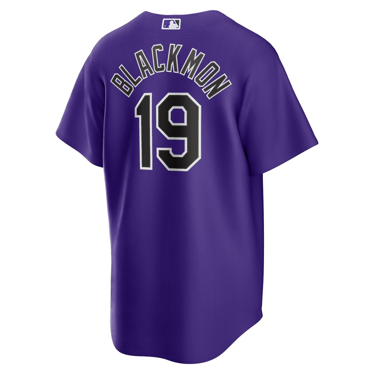 Colorado Rockies Charlie Blackmon Purple Alternate Replica Player Name Jersey product image 4, provided for visual reference