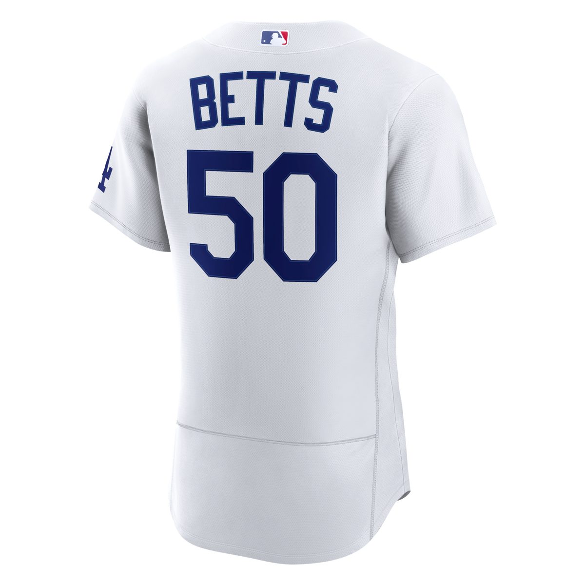 Los Angeles Dodgers Mookie Betts White Home Authentic Jersey product image 4, provided for visual reference and product