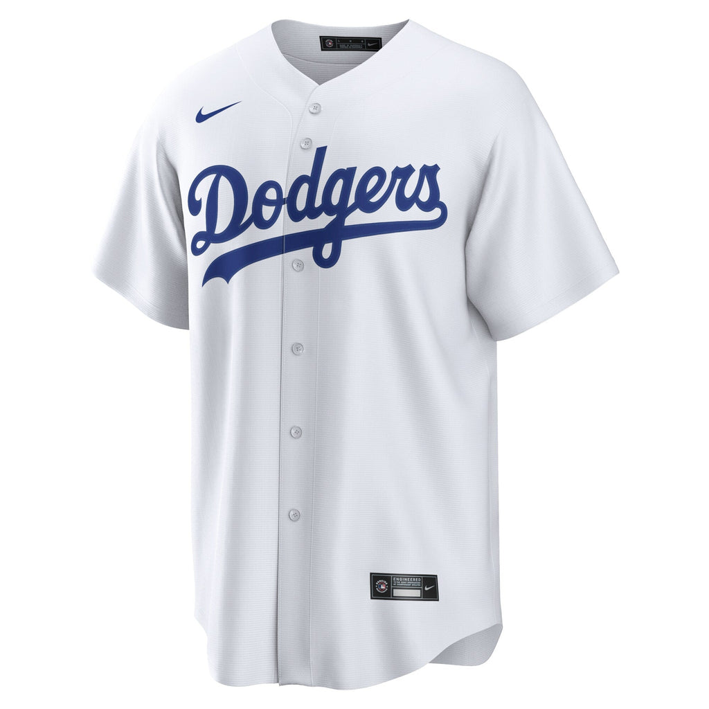 Los Angeles Dodgers Freddie Freeman White Replica Player Jersey product image 3, provided for visual reference and product