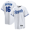 Kansas City Royals Bo Jackson White Home Retired Player Replica Jersey product image 1, provided for visual reference and