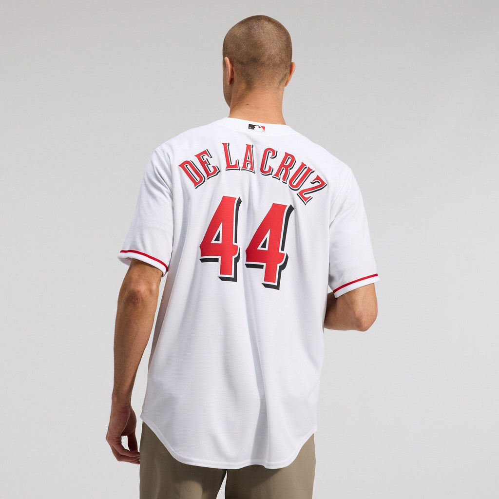 Cincinnati Reds Elly De La Cruz White Alternate 2 Replica Jersey product image 4, provided for visual reference and product