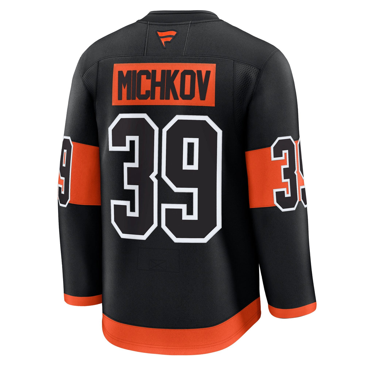 Philadelphia Flyers Matvei Michkov Black Alternate Premium Jersey product image 4, provided for visual reference and product