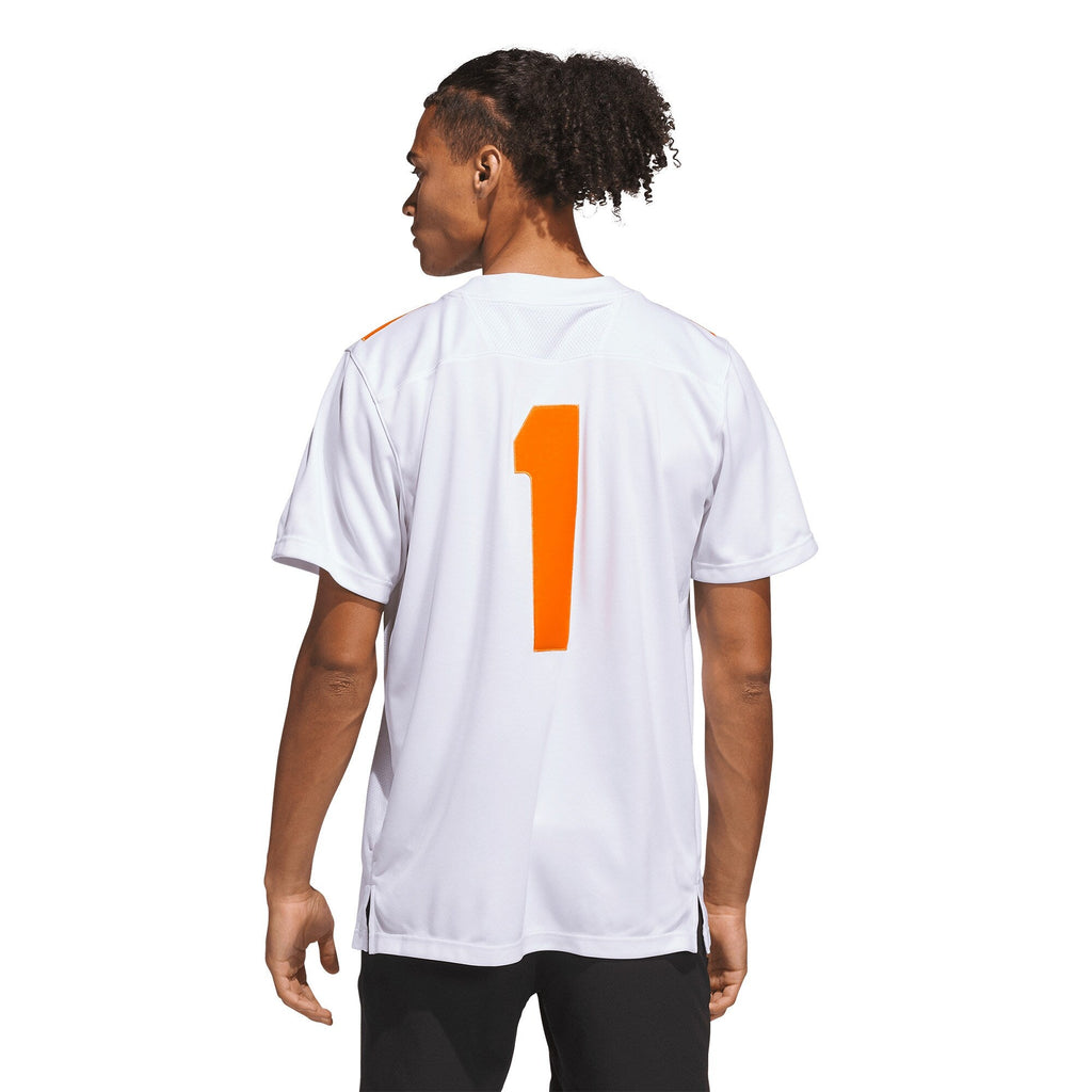 White Tennessee Volunteers Away Premier Jersey product image 3, provided for visual reference and product detail review