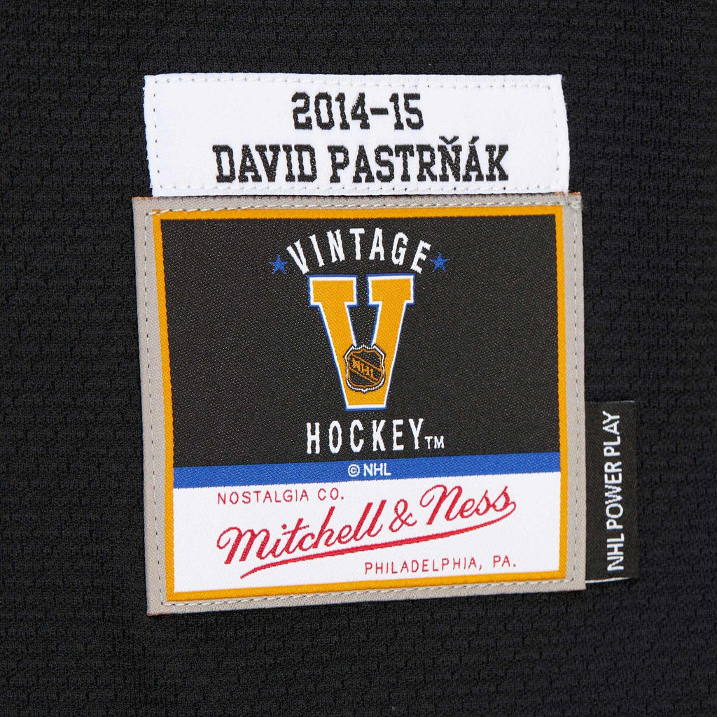 Boston Bruins David Pastrnak Black 2014-15 Power Play Jersey product image 8, provided for visual reference and product