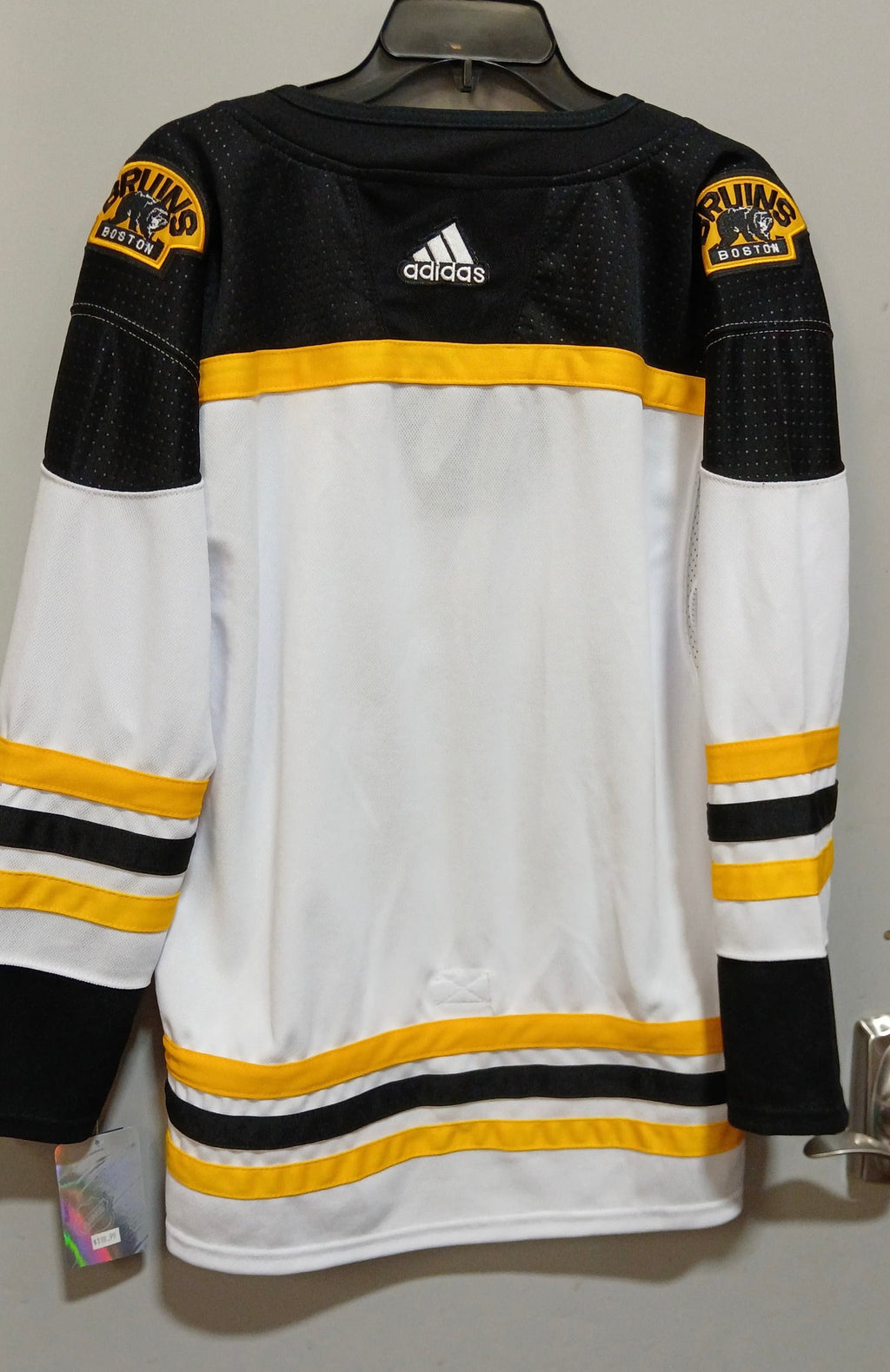 Boston Bruins NHL Jersey Adidas no name blank back product image 2