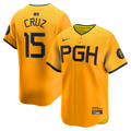 Pittsburgh Pirates Oneil Cruz Gold City Connect Limited Jersey product image 1, provided for visual reference and product