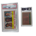 1973-74 Topps - League Leaders Julius Erving, Dan Issel, George McGinnis PSA 4! product image 1, provided for visual