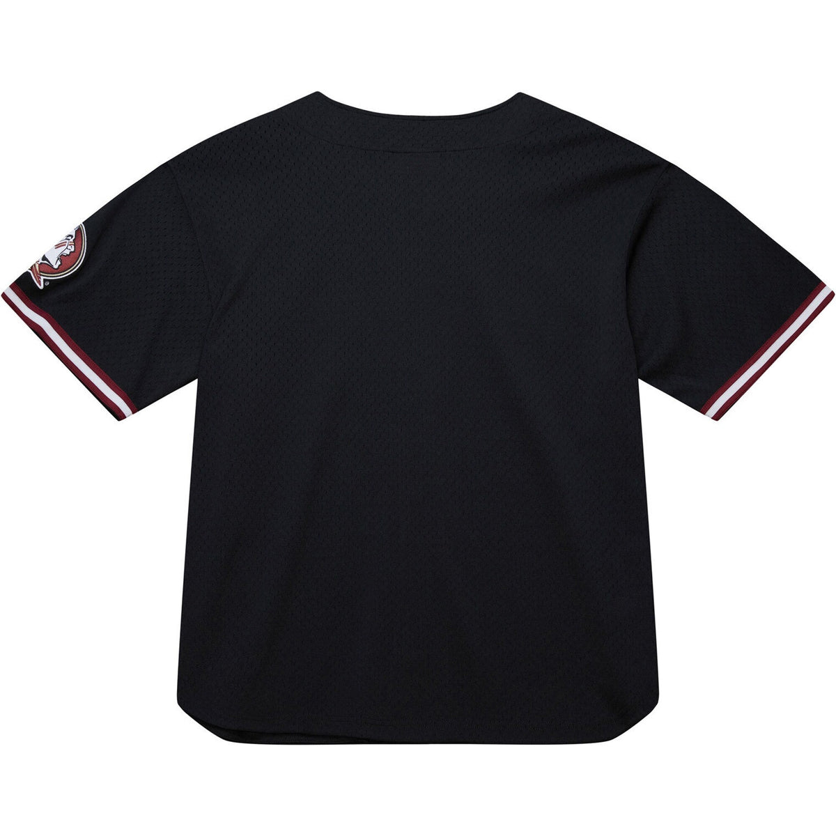 Florida State Seminoles On The Clock Full-Button Fashion Jersey - Black product image 4, provided for visual reference and
