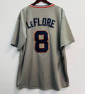 Ron LeFlore Detroit Tigers Official MLB Majestic Jersey gray product image 1