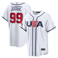 Aaron Judge 2026 Team USA Official Nike Jersey white product image 1