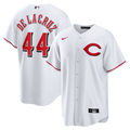 Cincinnati Reds Elly De La Cruz White Alternate 2 Replica Jersey product image 1, provided for visual reference and product