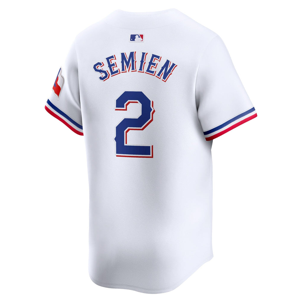 Texas Rangers Marcus Semien White Home Limited Player Jersey product image 4, provided for visual reference and product