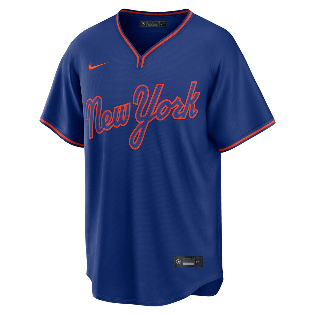 New York Mets Francisco Lindor Royal Alternate Replica Jersey product image 3, provided for visual reference and product