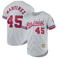 Montreal Expos Pedro Martinez Gray Cooperstown Collection Authentic Jersey product image 1, provided for visual reference