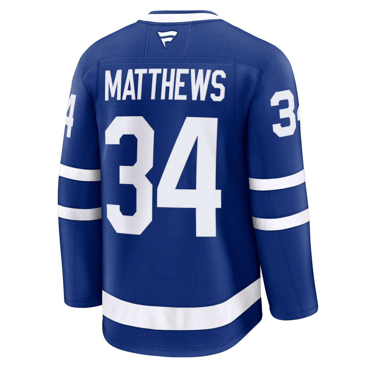 Toronto Maple Leafs Auston Matthews Blue Home Premium Jersey product image 4, provided for visual reference and product