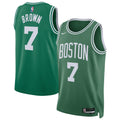 Boston Celtics Replica Icon Swingman Jersey - Jaylen Brown product image 1, provided for visual reference and product detail