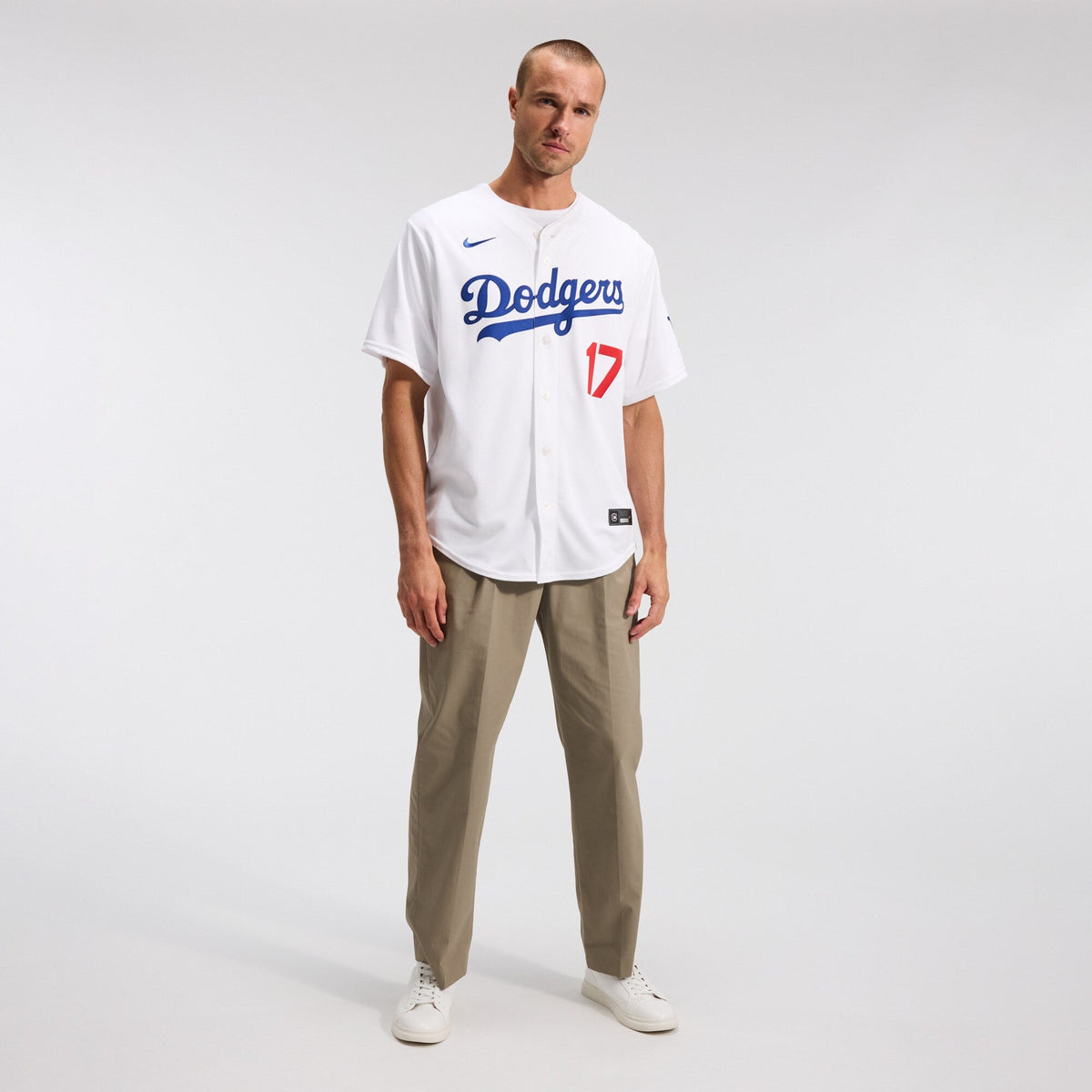 Los Angeles Dodgers Shohei Ohtani White Home Stadium Jersey product image 5, provided for visual reference and product