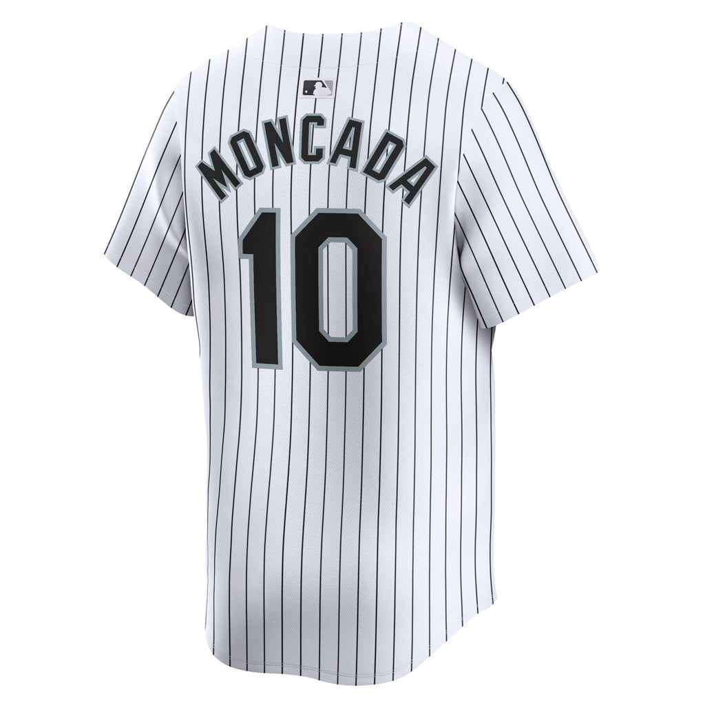 Chicago White Sox Yoan Moncada White Home Limited Player Jersey product image 4, provided for visual reference and product