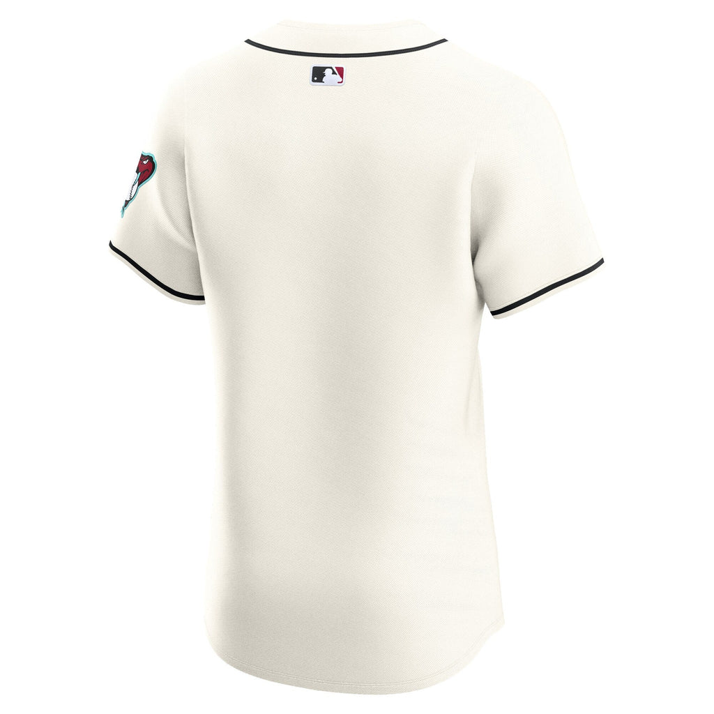 Arizona Diamondbacks Cream Elite Jersey product image 4, provided for visual reference and product detail review
