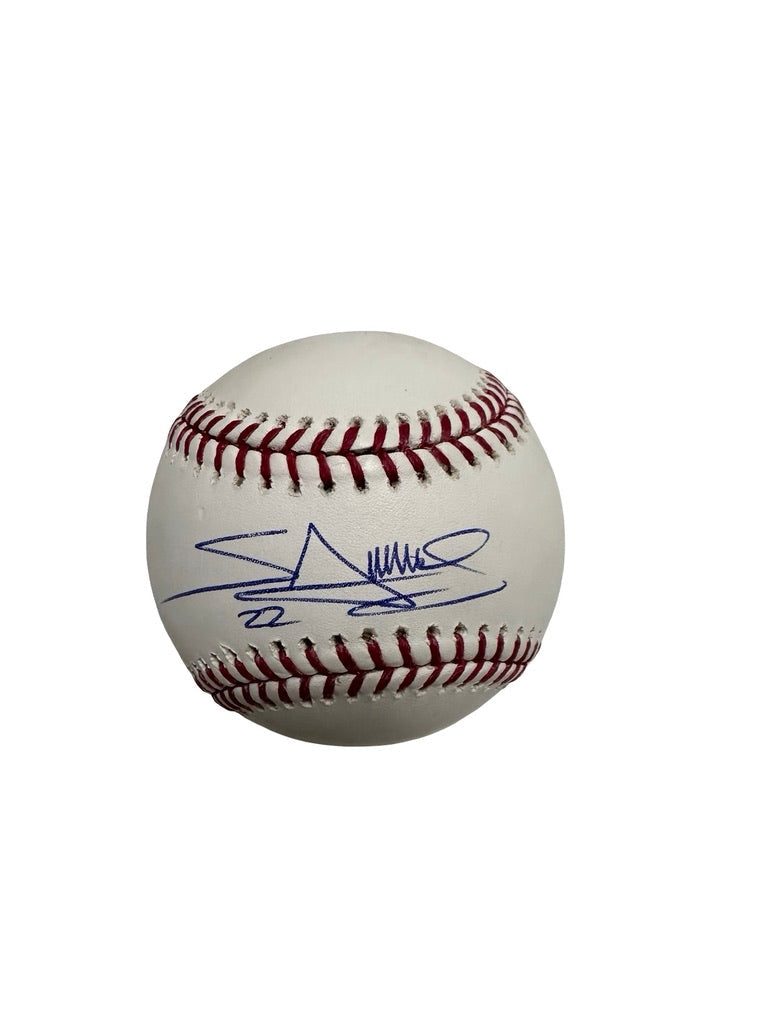 Miguel Sano Minnesota Twins Autographed OMLB JSA product image 1, provided for visual reference and product detail review