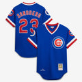 Chicago Cubs 1984 Ryne Sandberg Throwback Royal Authentic Jersey product image 1, provided for visual reference and product