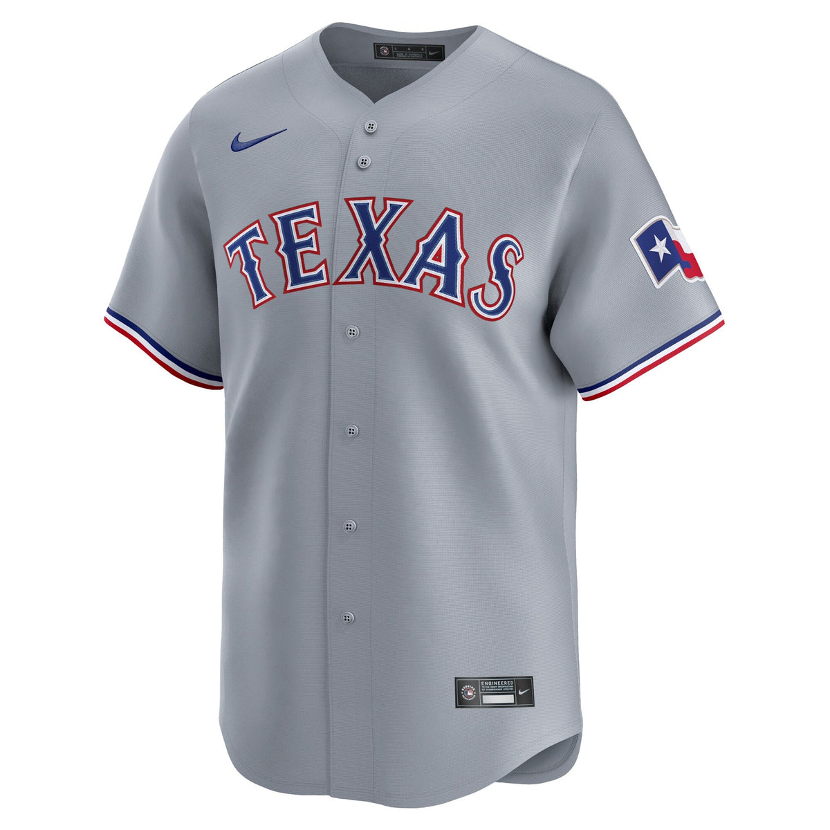 Texas Rangers Corey Seager Gray Road Limited Jersey product image 3, provided for visual reference and product detail review
