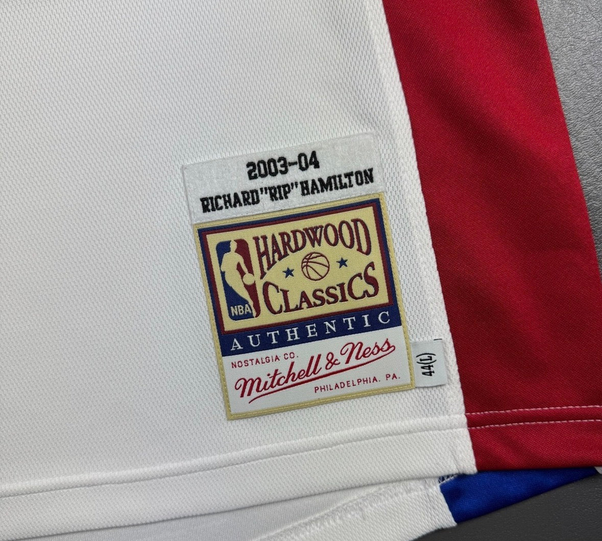 Richard Rip Hamilton Detroit Pistons Official NBA Mitchell product image 3