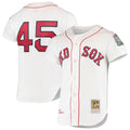 Boston Red Sox Pedro Martinez White 1999 Cooperstown Collection Home Authentic Jersey product image 1, provided for visual